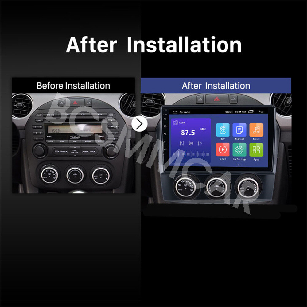 2DIN Car Stereo Radio GPS USB AUX RDS/FM Head Unit Fit For Mazda MX-5 2019-2015