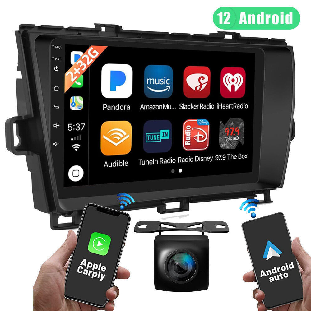 Android 13 For Toyota Prius 2010-2015 Carplay Car Stereo Radio Navi GPS 1280*800