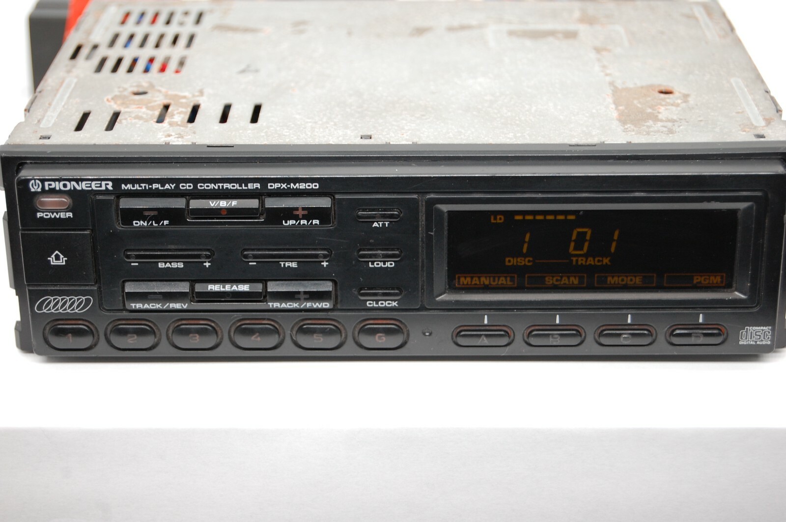 Vintage Pioneer DPX-M200 CD Changer Controller DEX Chevy Ford Mopar old rare