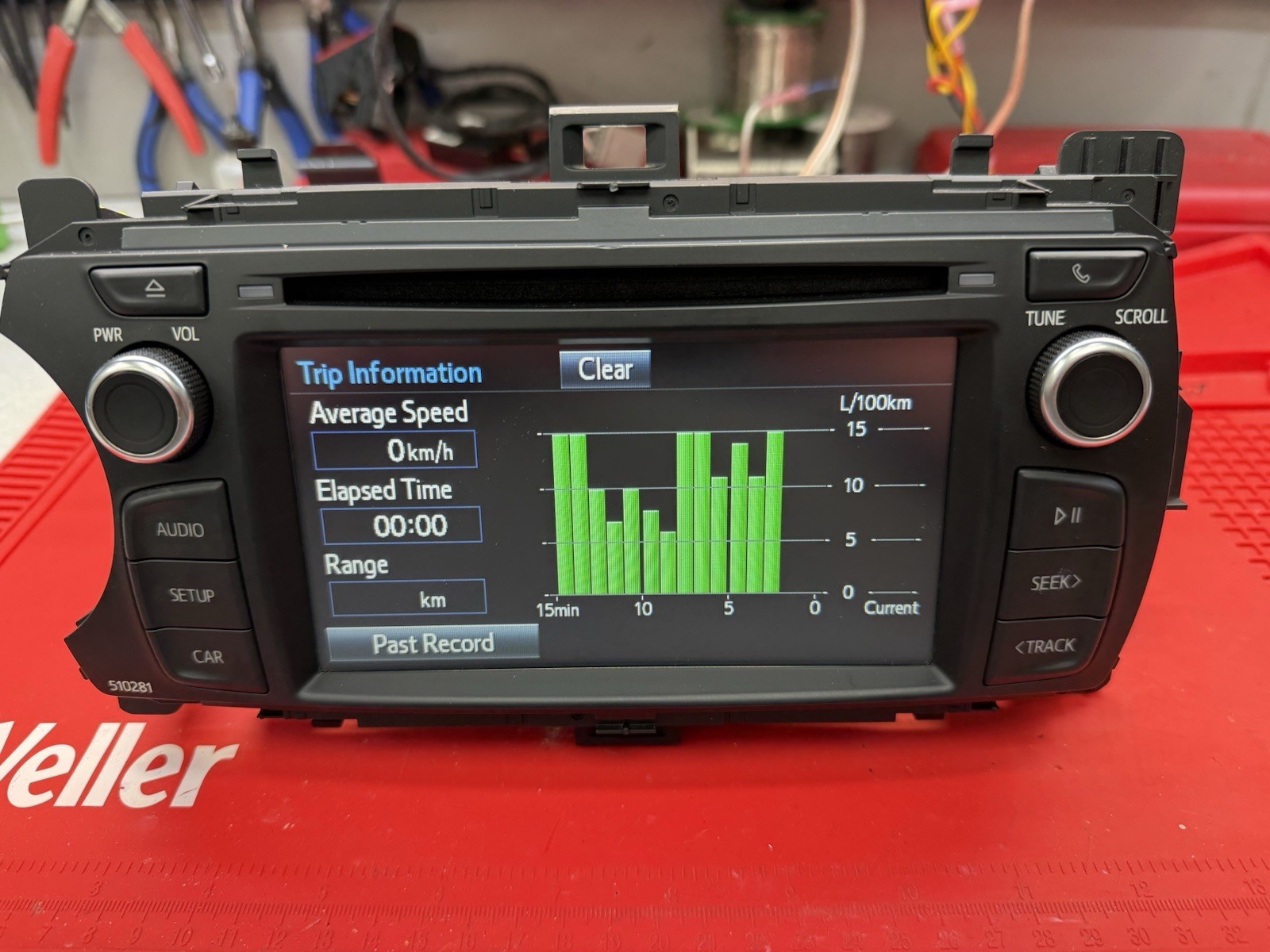 2017–2018 Toyota Yaris 86140-0D430 AM FM Radio MP3 CD Player 510281