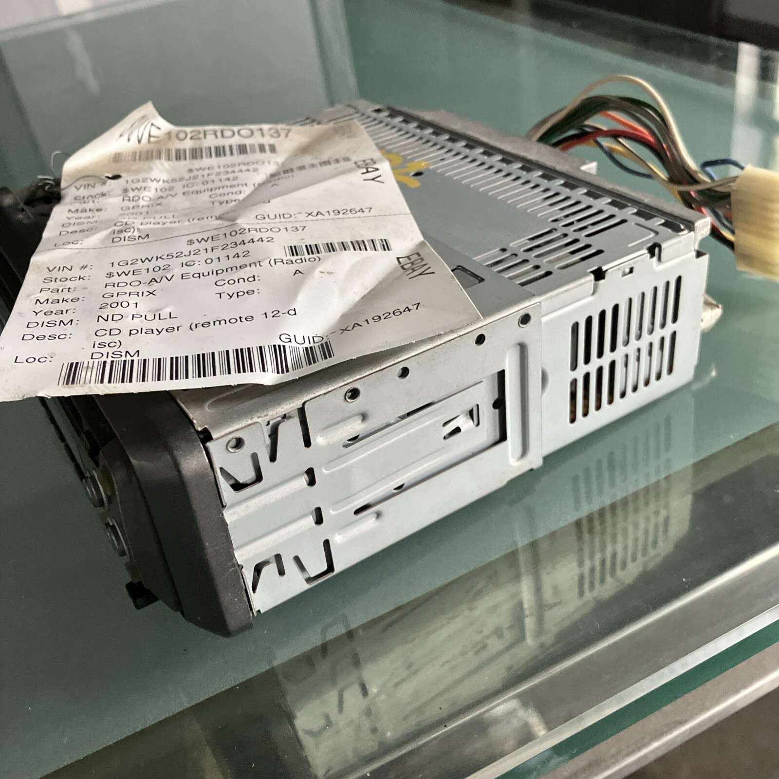 Pioneer DEH-1600 CD Player In Dash Receiver