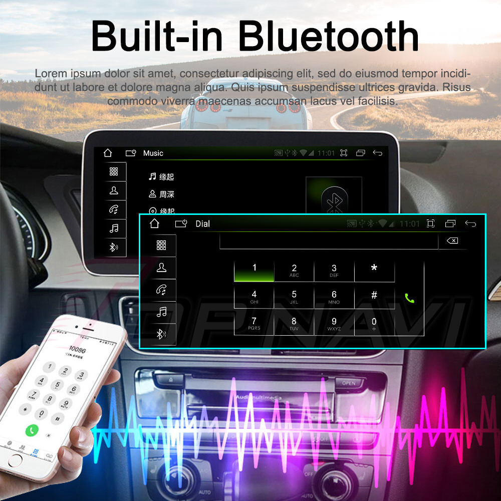 8.8″ For Audi Q5 2009-2017 Car Stereo Radio GPS Android 13 Carplay WiFi BT 4+64G