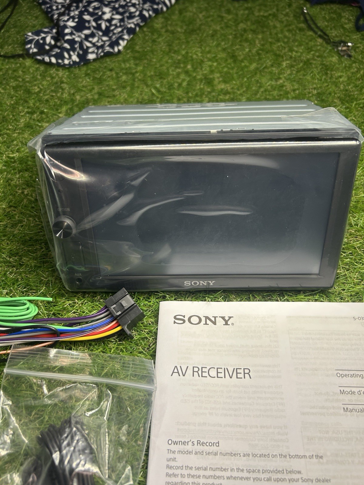 Sony XAV-1500 6.2” 55W Touch Screen Digital Receiver *TESTED WORKS*