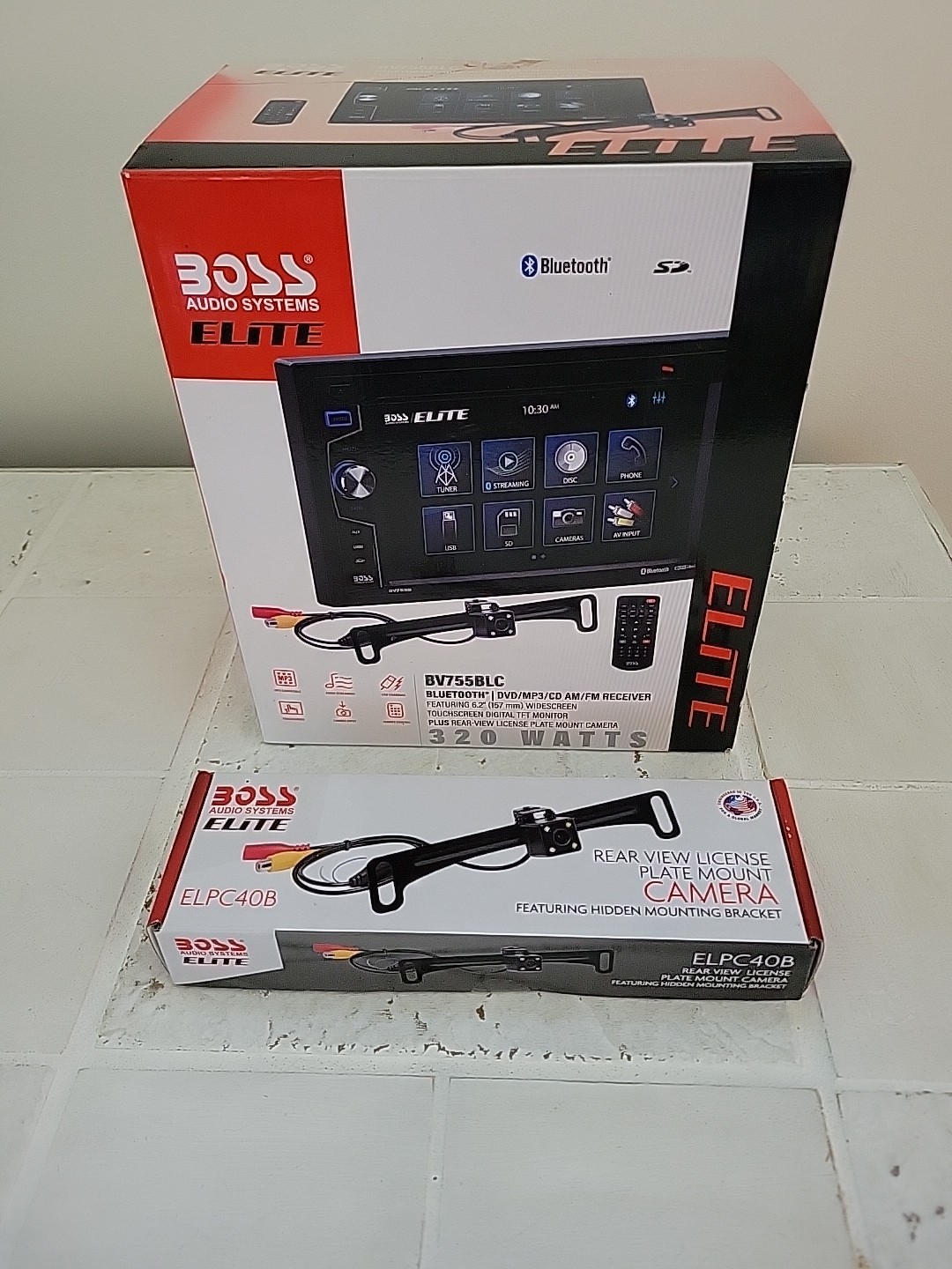 Boss audio systems elite. BV755BLC. 6.2″ In. widescreen. Bluetooth.