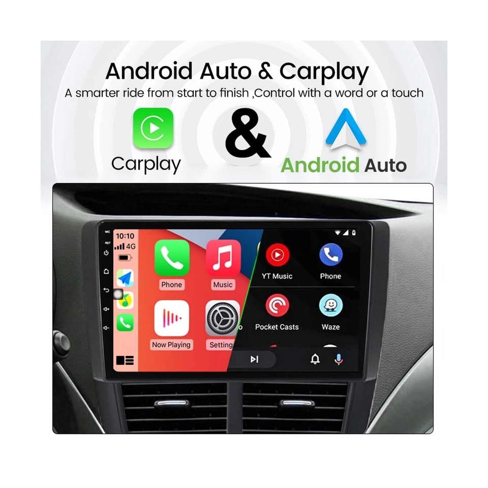 Apple CarPlay For Subaru Forester Impreza 2009-2013 Car Stereo Radio GPS Navi FM