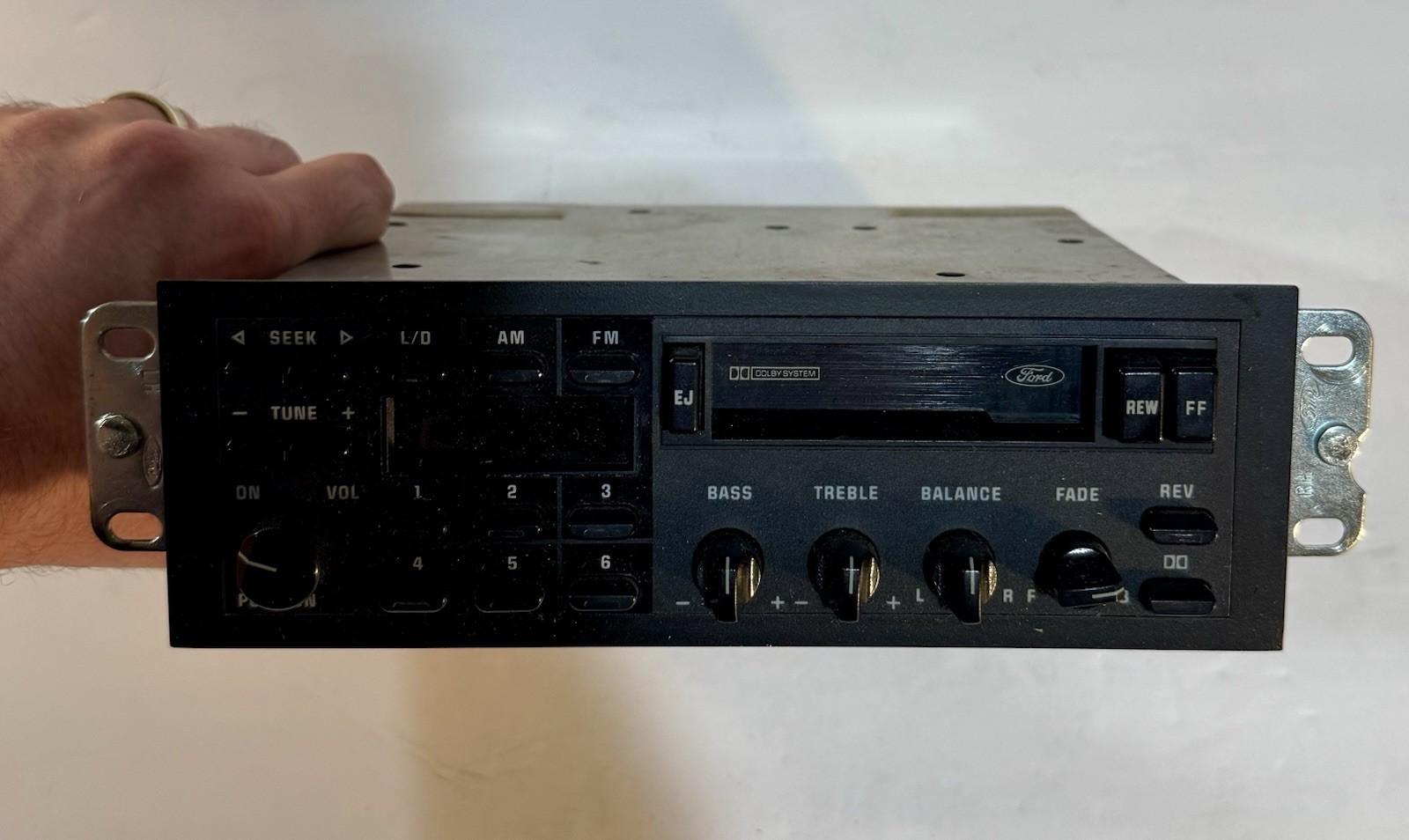Ford Original Car Radio Cassette Player OEM Used Part FOBF-19B132-AA
