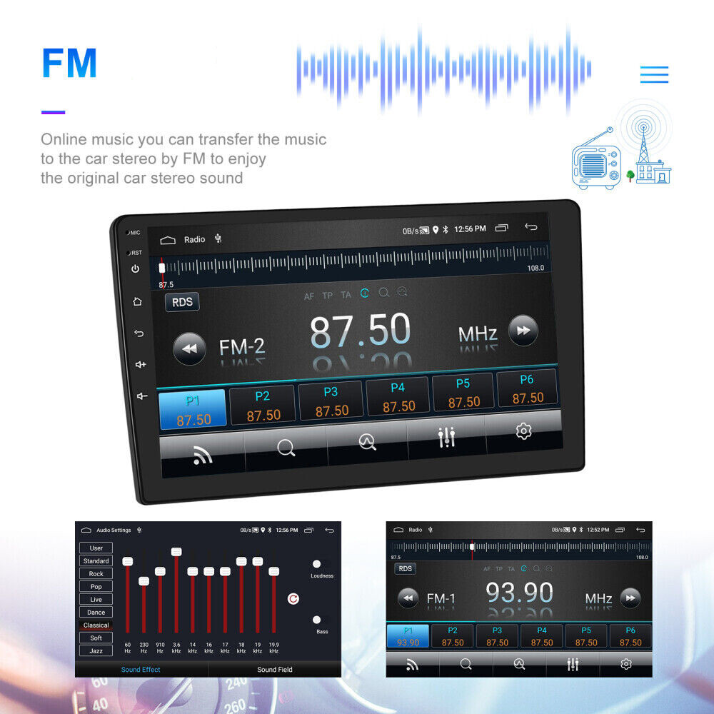 Wifi CarPlay Android 12.0 Car Radio Stereo For Jeep Renegade 2015-2020 GPS WIFI