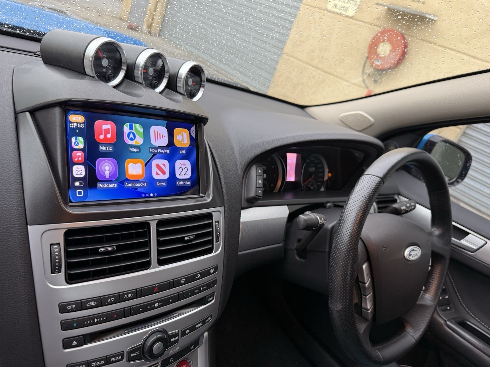 COMBO DEAL— FG MK1/MK2 | SatNav +GPS —Wireless CarPlay | Triple Gauge Pod/Fascia