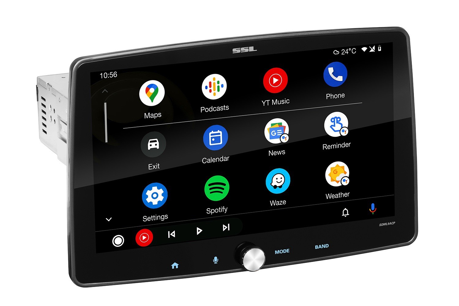 Sound Storm Laboratories SDML9ACP Car Audio Stereo – Apple CarPlay, Android Auto