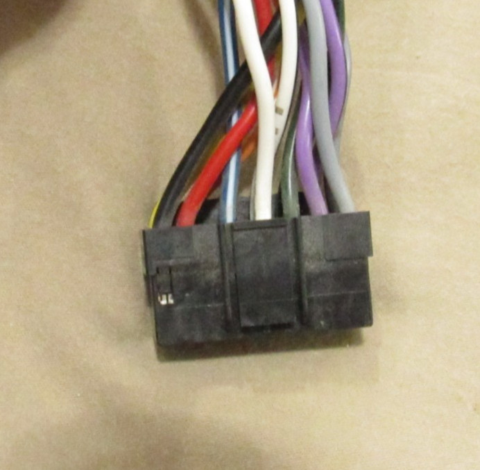 Vintage JVC KS-RT220 Detachable Face Wire Harness Trim Parts Only Works