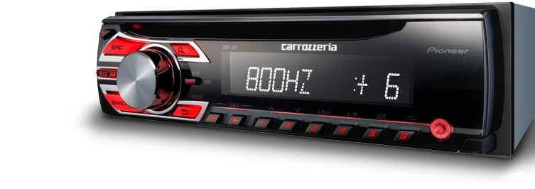 Pioneer Carrozzeria DEH-380 1DIN Car Audio CD Player AUX Input Head Unit Japan