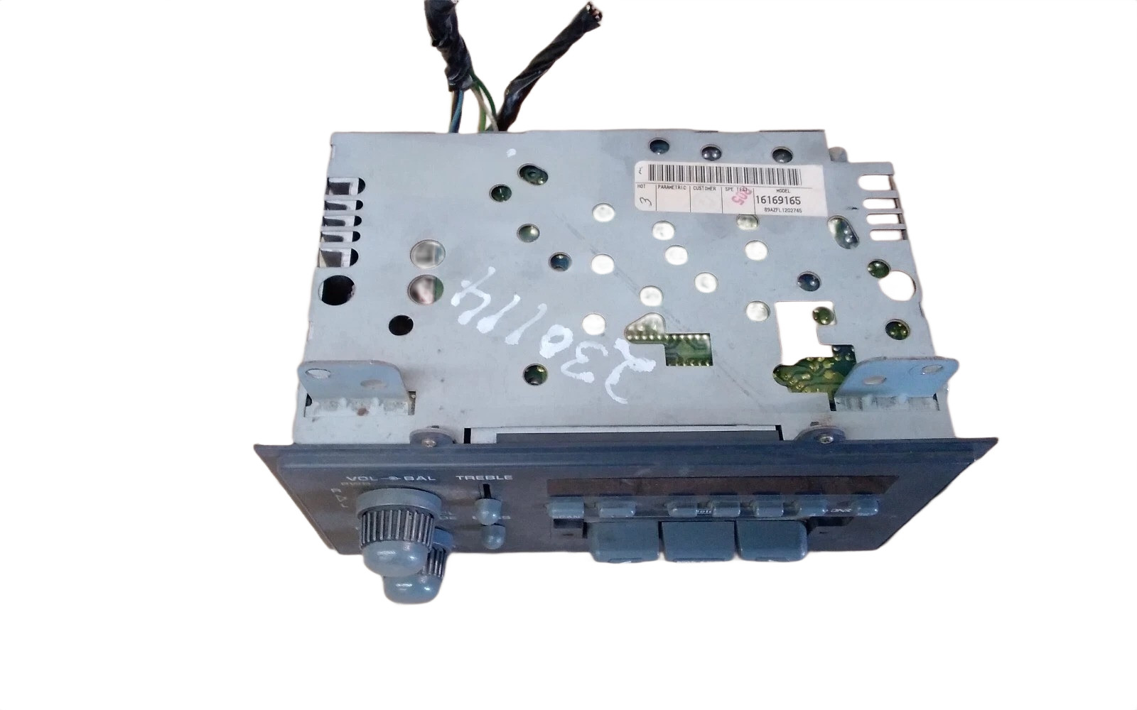1994 CHEVROLET S10 PICK UP AM FM STEREO CASSETTE RADIO ID- 16169165 OEM