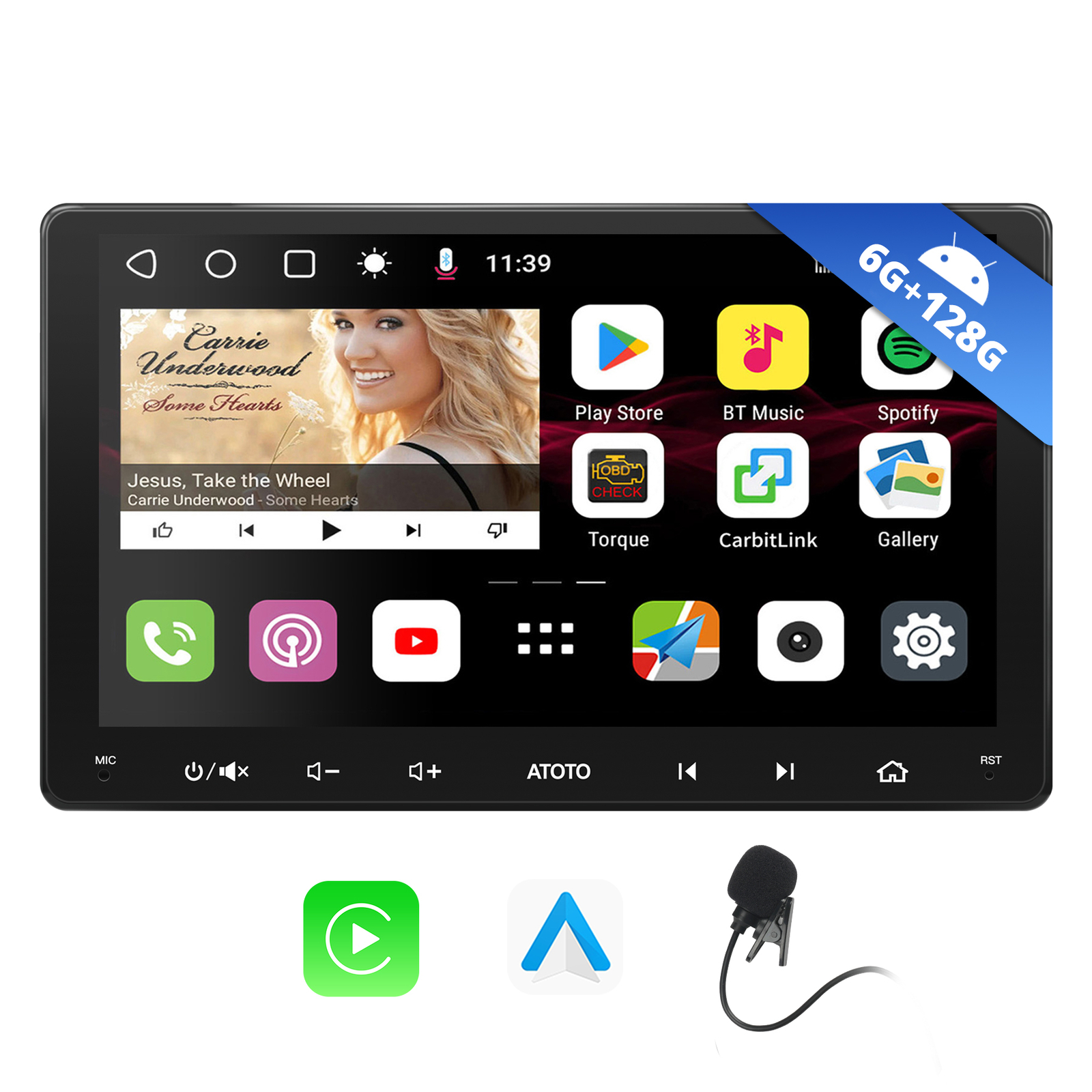 ATOTO S8 6G+128G 9in 2DIN ChatGPT Car Stereo Android Carplay Multimedia Receiver