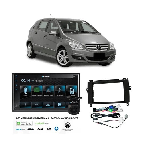 Blaupunkt BP800PLAY + RC1.0 Stereo Upgrade for Mercedes B-Class 2005-2011 W245