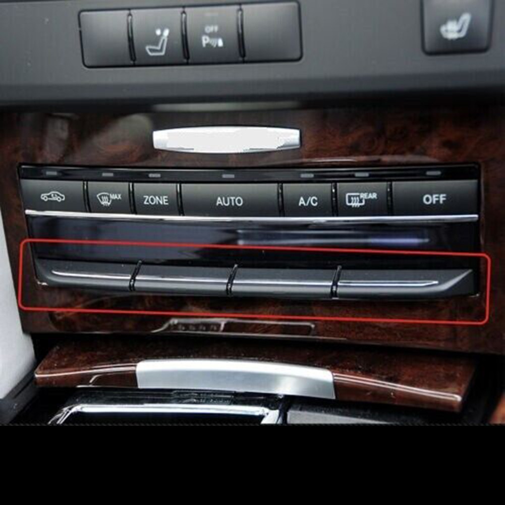 Car Air Conditionr Outlt Vnt Button Covr Trim For Mrcds-Bnz Class W212