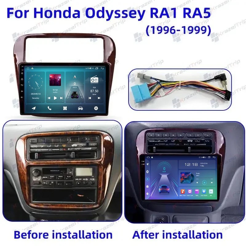 8 Core Car Radio for Honda Odyssey RA1 RA5 1996 – 1999 GPS with AHD Rear Camera