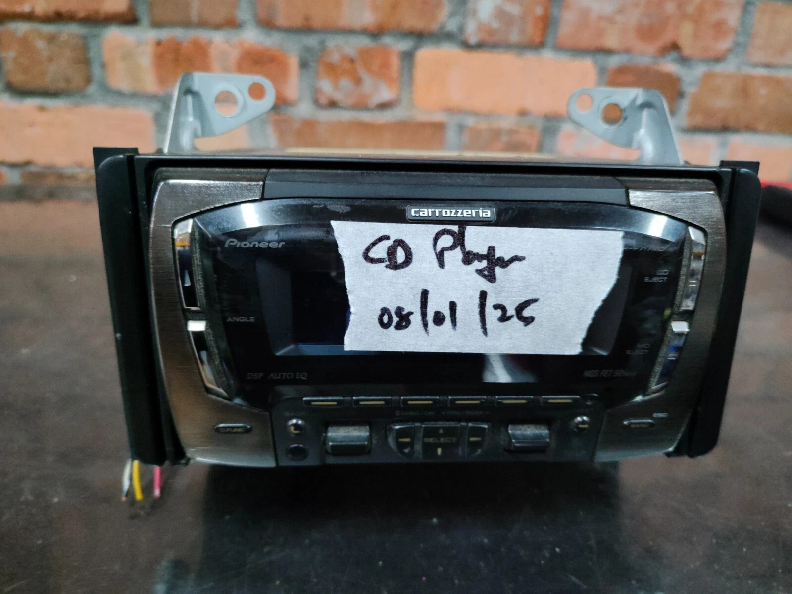 Pioneer FH-P717MD Carrozzeria Car Audio DSP Main Unit MD CD Player 2DIN Japan