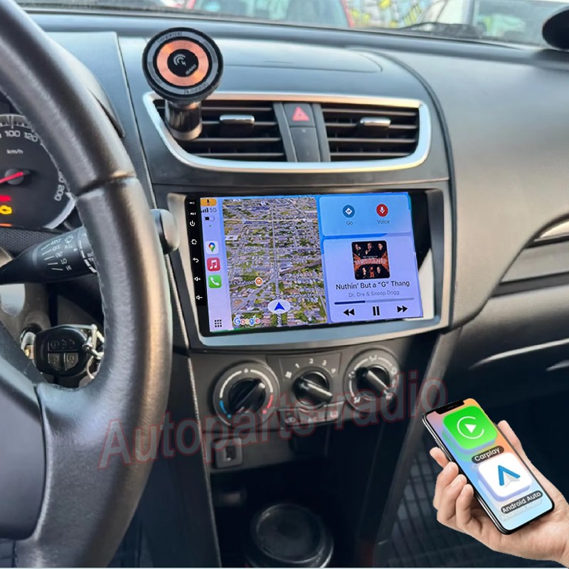 Android 15 For Suzuki Swift 2010-2016 Car Stereo Radio CarPlay SWC BT FM 2+64GB