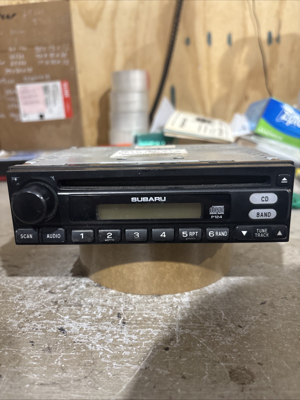 Subaru OEM CD Player Radio 86201AE27B CQ-JF1360L 2003 Made in Japan