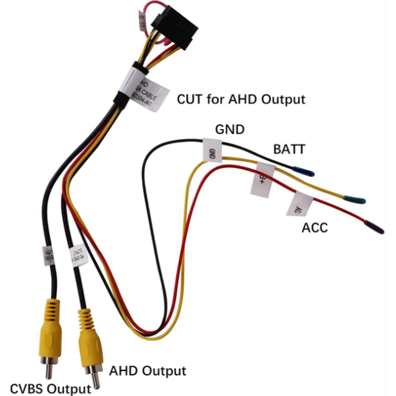 Reverse Camera Retention Adapter Cable for Jeep/Dodge