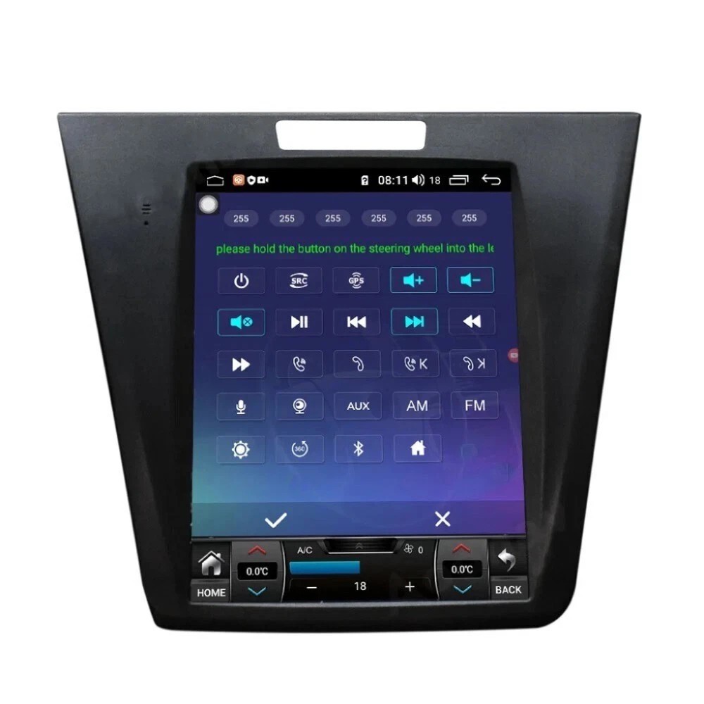 10.4″ Car Stereo Radio Android Apple Carplay GPS 6+128G For Acura ILX 2013-2021