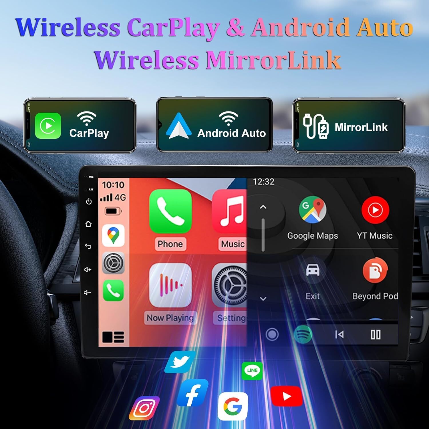 Android 14 Car Radio Stereo Carplay RDS For Nissan Versa Sedan 2015-2019 4G+64GB