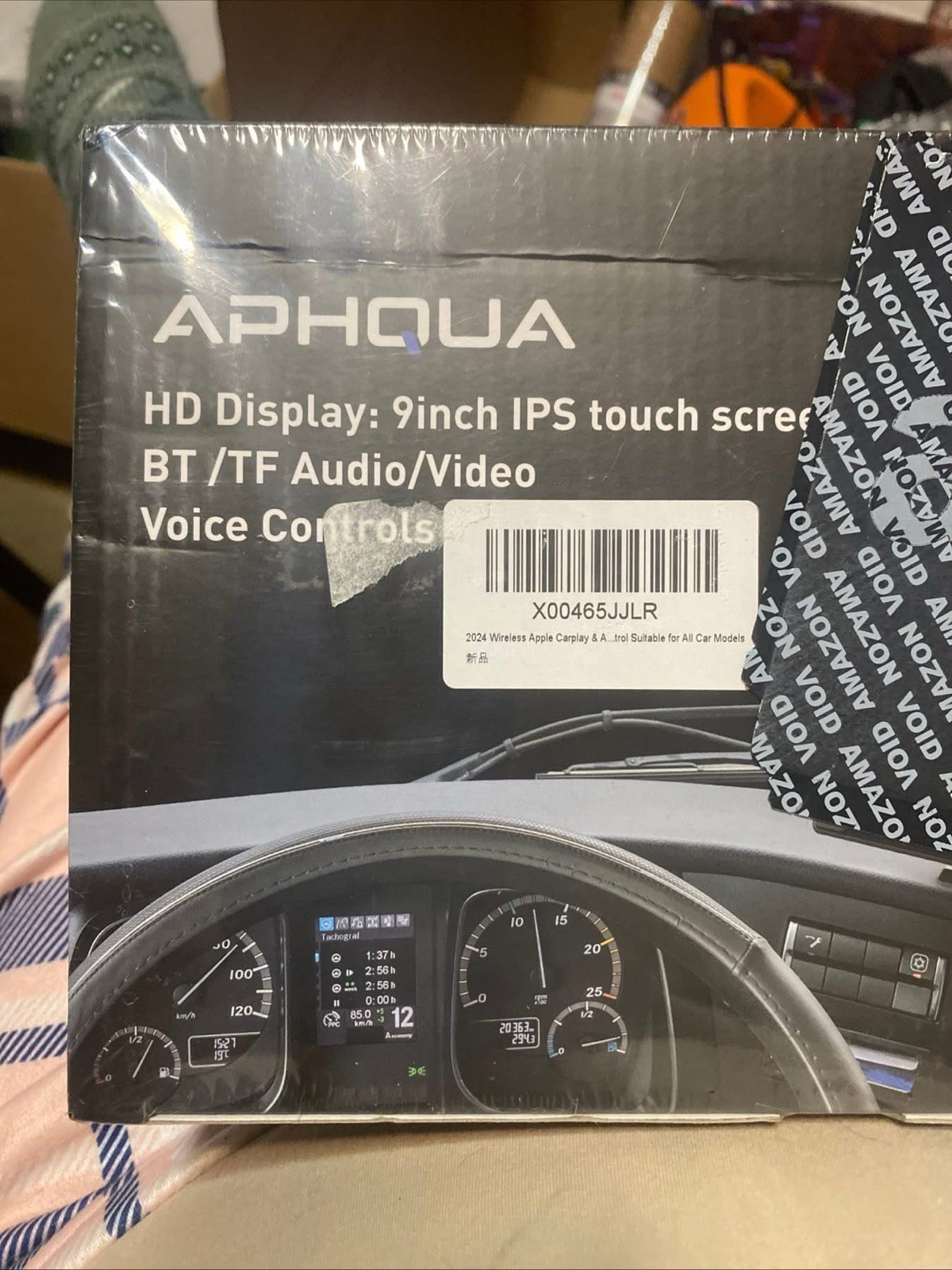 HD Display 9 in IPS touch screen BT/ USB/TF Audio/Video Voice Controls USB Charg