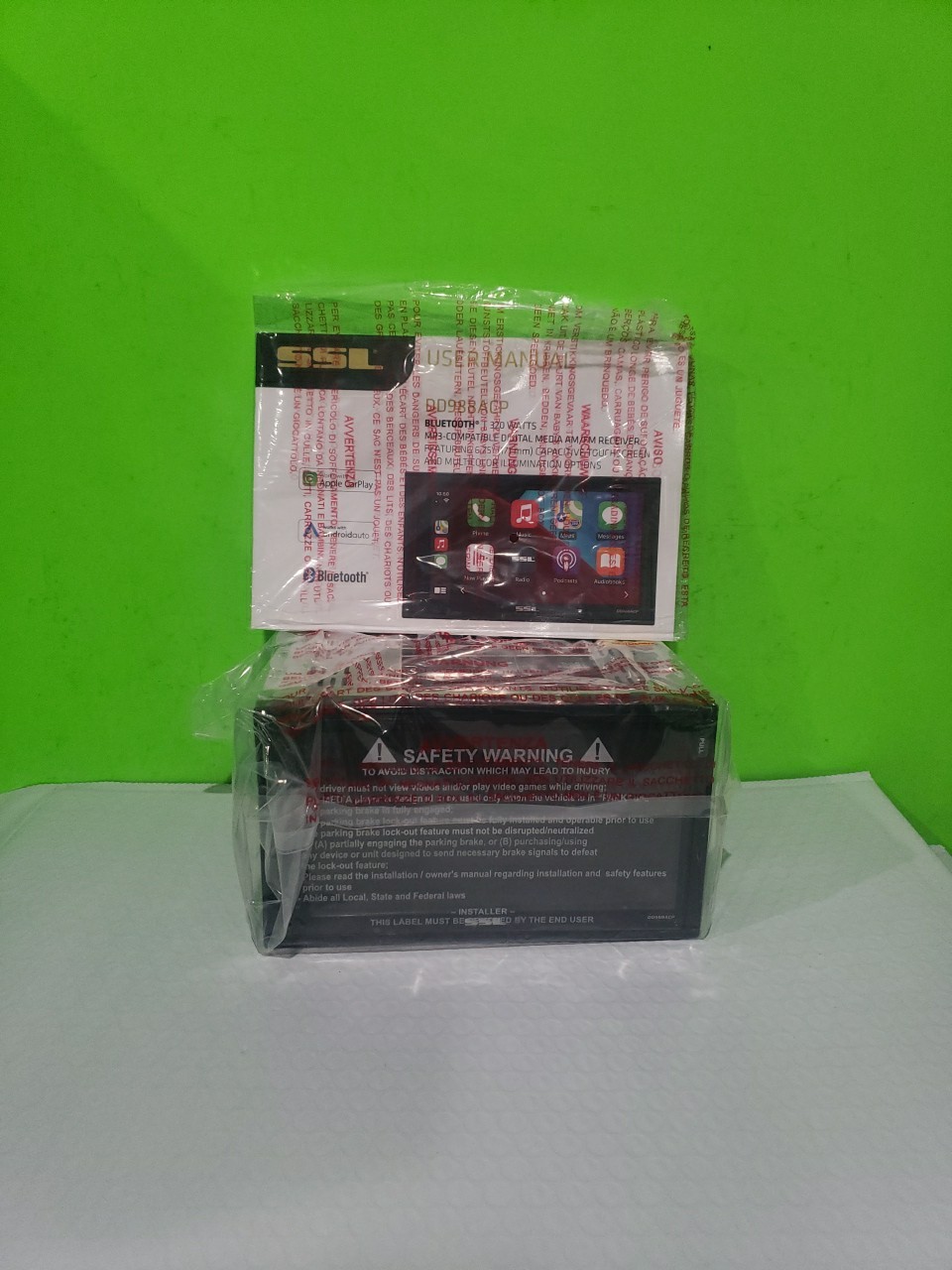 SSL Dd988ACP Bluetooth Digital Media Receiver 320 Watts. MP3 Compatible Open Box