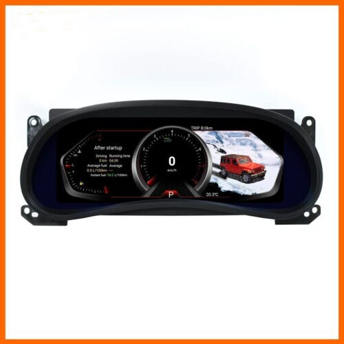 12.3″ Linux Hd Instrument Panel Cluster Speedometer For Jeep Wrangler 2011-2017