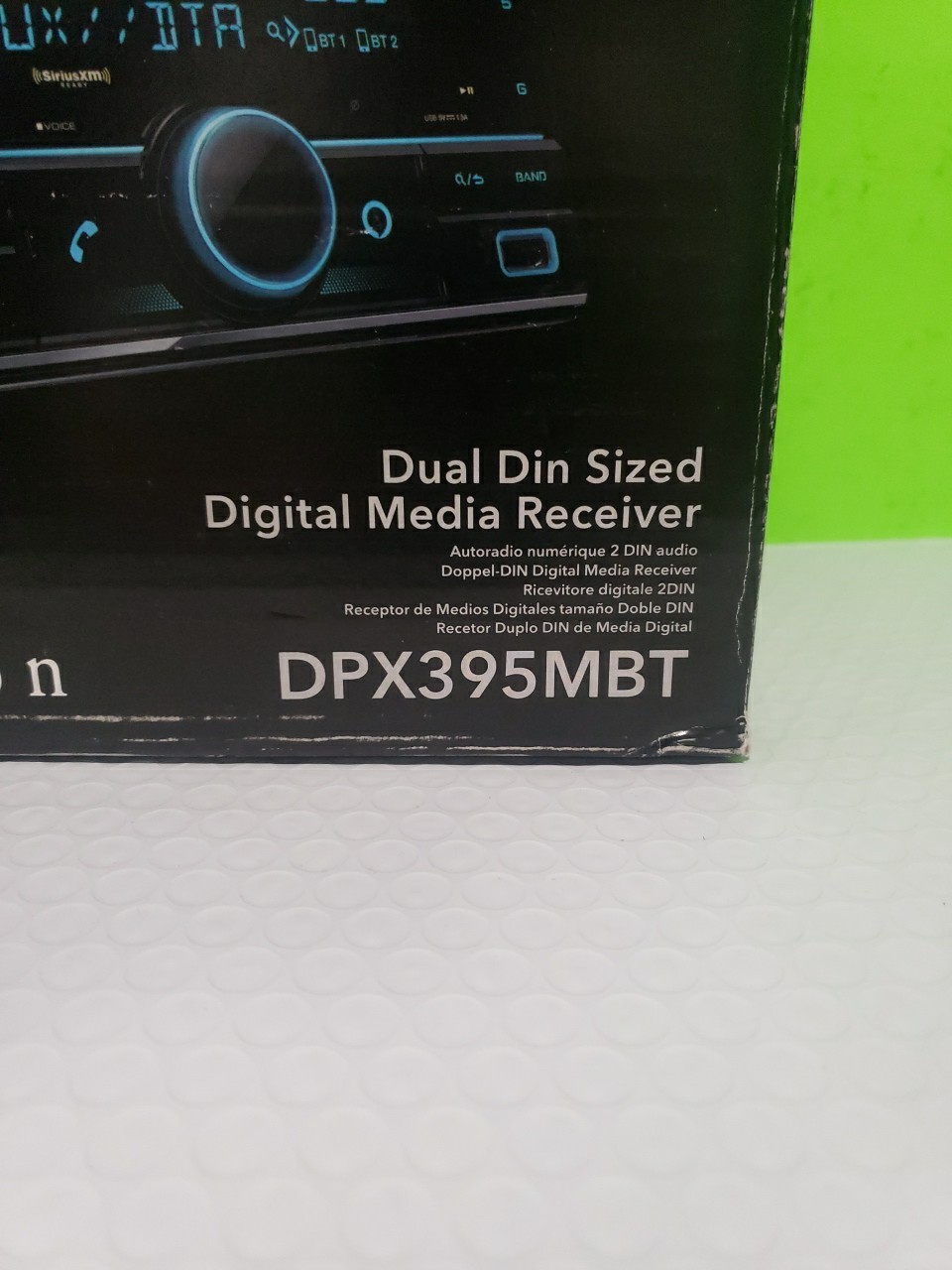 Kenwood DPX395MBT, Double DIN Bluetooth Digital Media Receiver w/ Front USB Open
