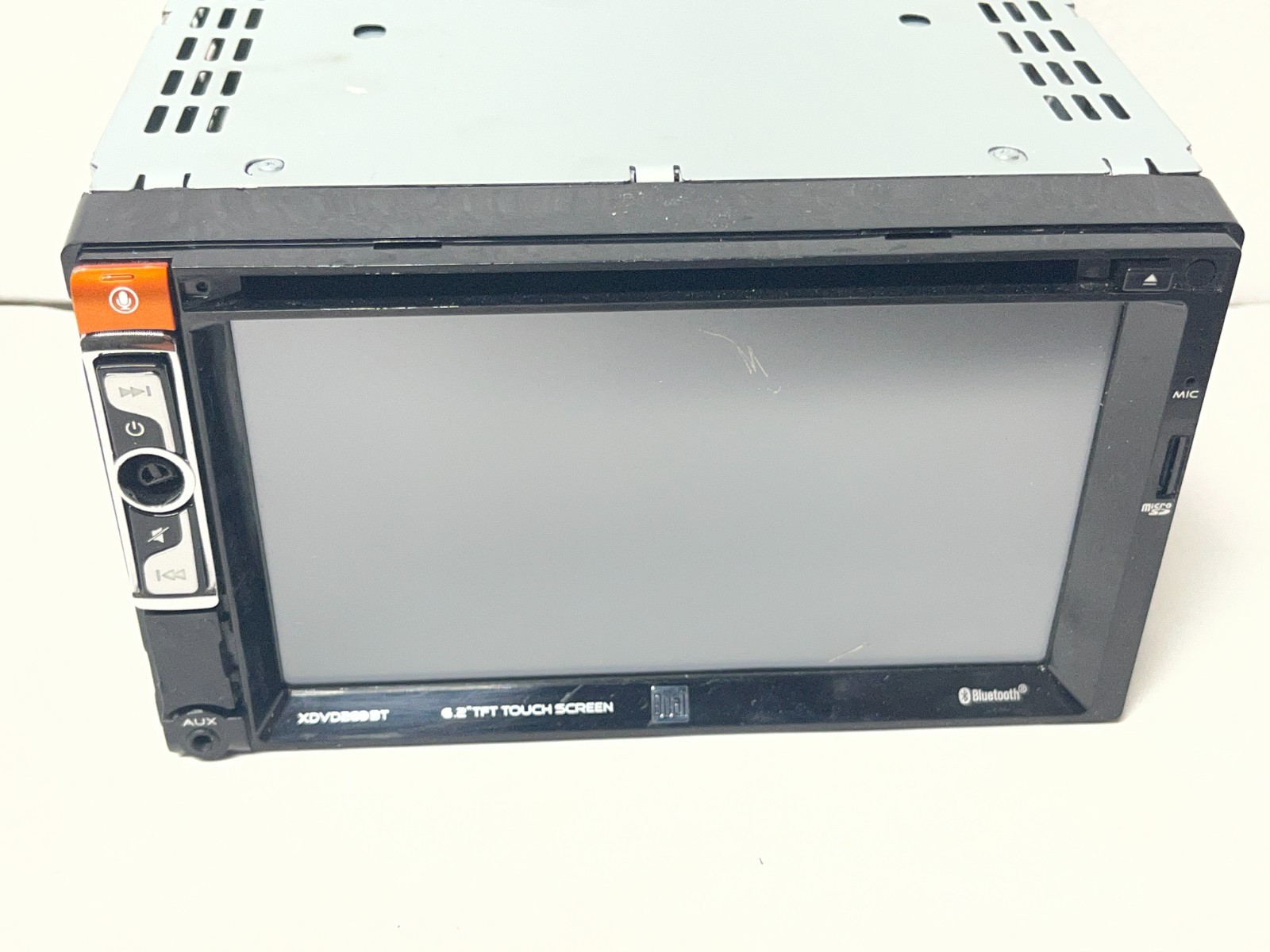 Dual Electronics XDVD269BT 6.2″ Touchscreen Car Stereo DVD Receiver UNTESTED