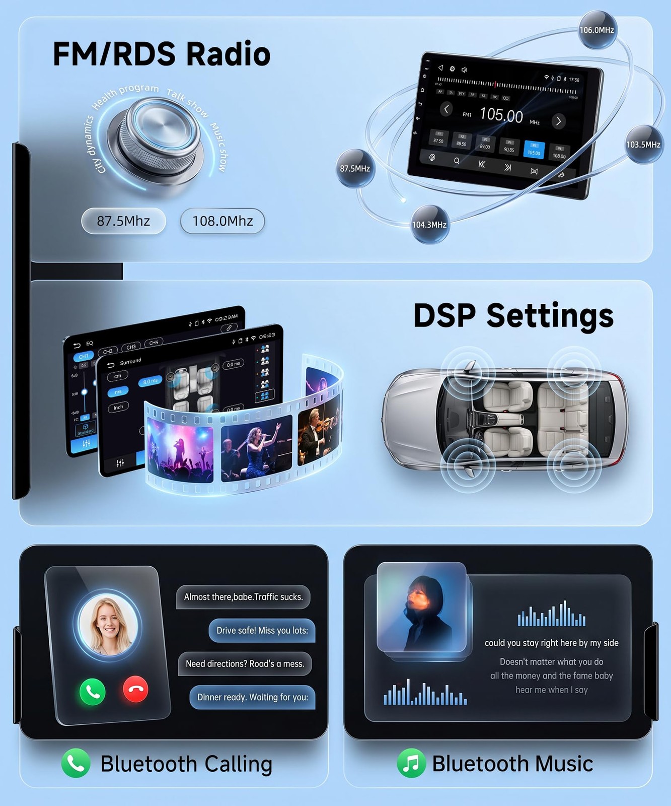 Rimoody Car Stereo For Mitsubishi Outlander Sport 2011-2017 For Mitsubishi Asx