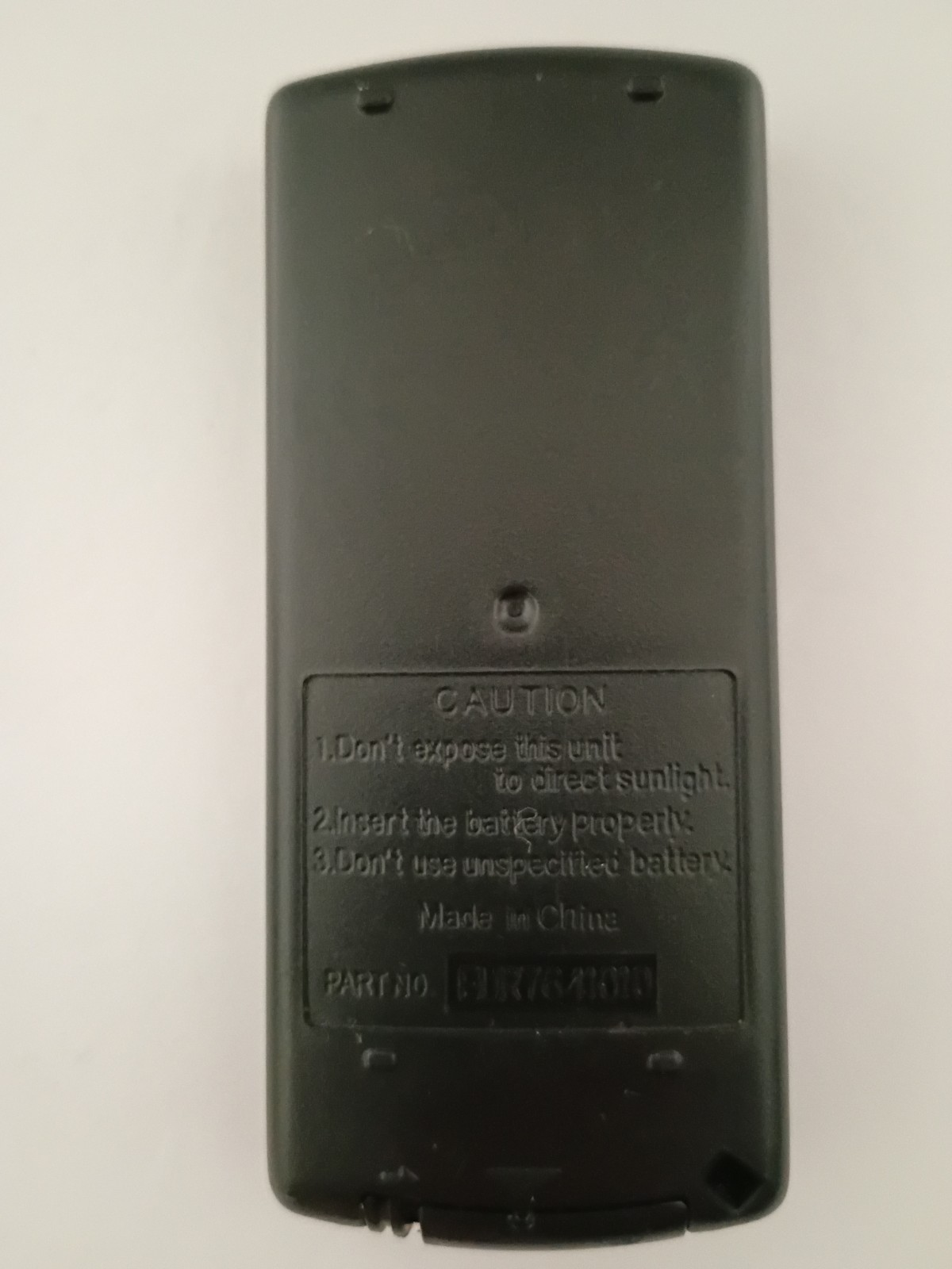 Panasonic Car Audio Remote Stereo Used Untested Old Stock Part No. EUR7641010