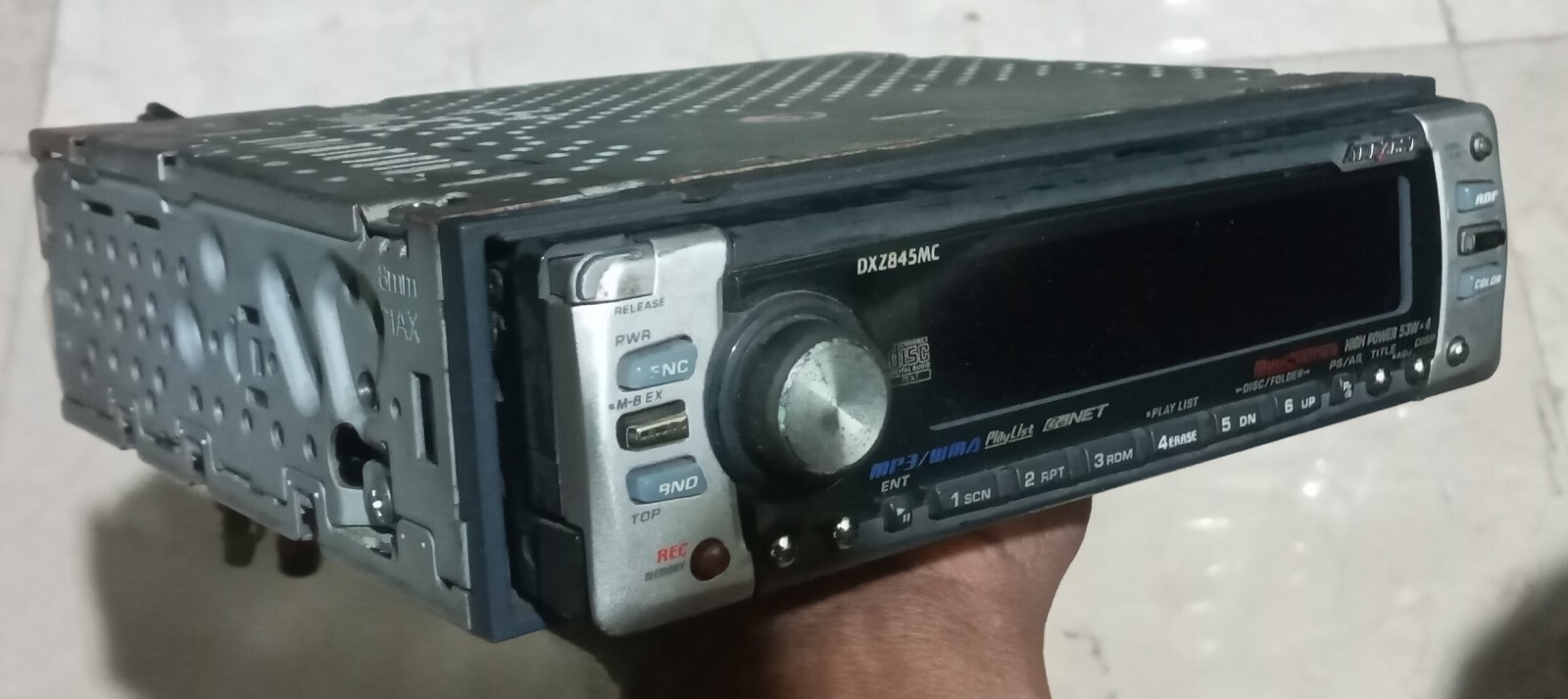Clarion Addzest DXZ845MC Car Radio CD Receiver classic old school rare JDM