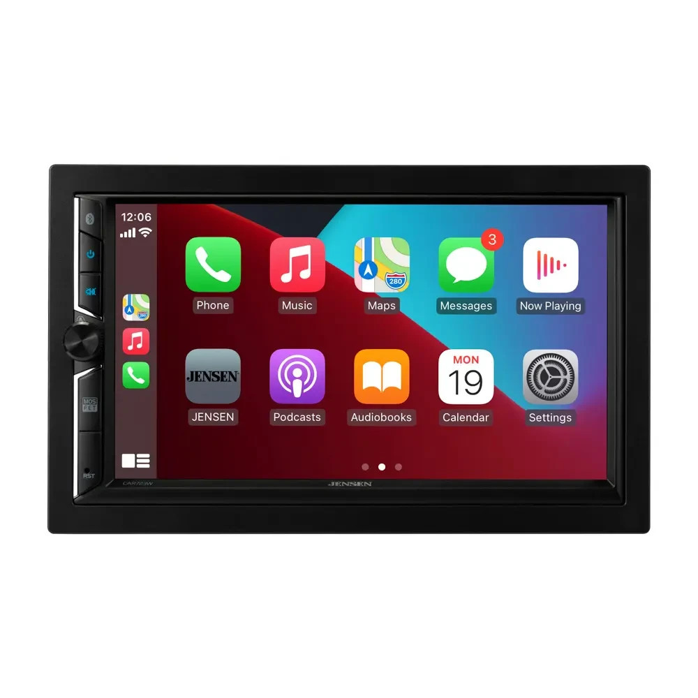 Jensen CAR723W-CAM 7” Multimedia Receiver with Backup Camera