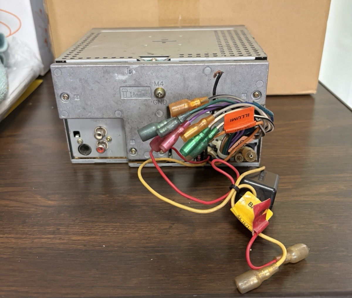 Kenwood DPX-5200M 2DIN CD MD Deck Player Working From Japan Limited