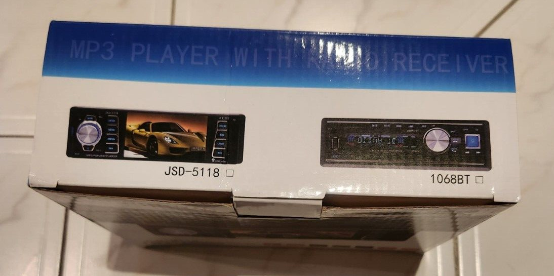 JSD 4.1 Inch MP3 Player with Radio Receiver, USB Slot & SD/MMC Card JSD-5118