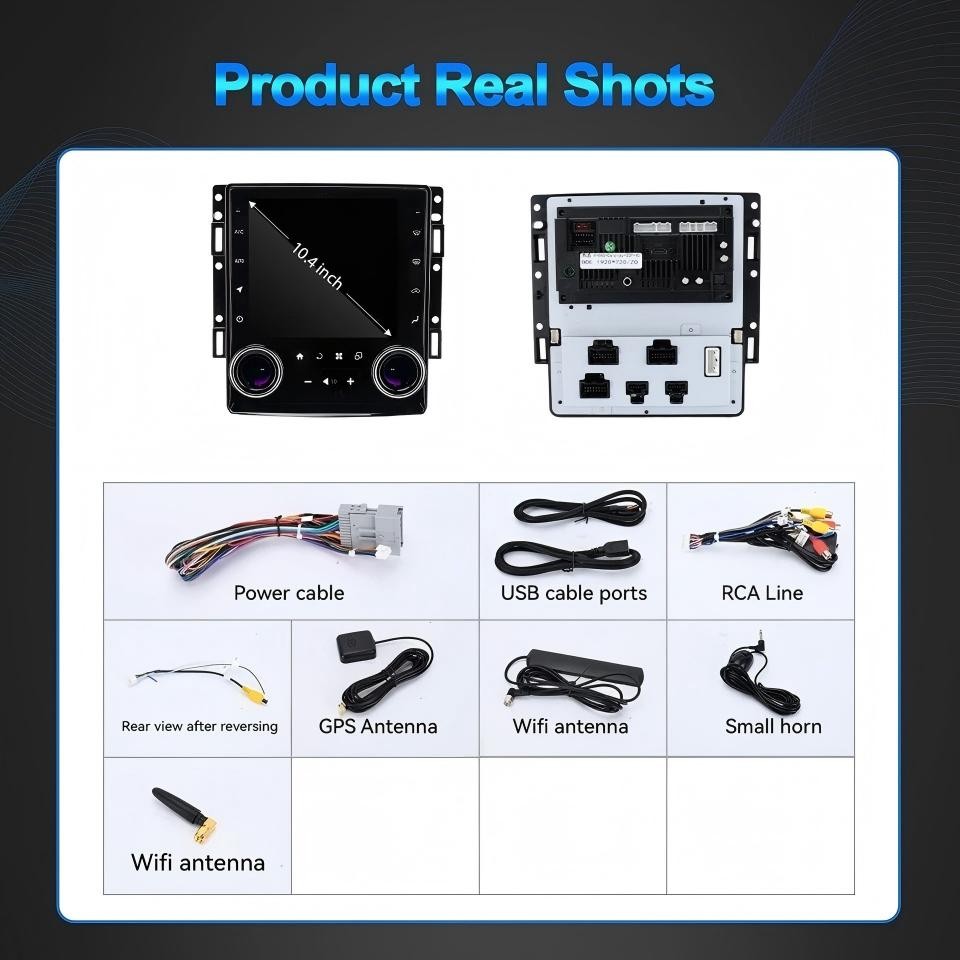 10.4″Car Radio for Chevrolet Corvette C6 2005-2013 Stereo GPS Navigation Carplay