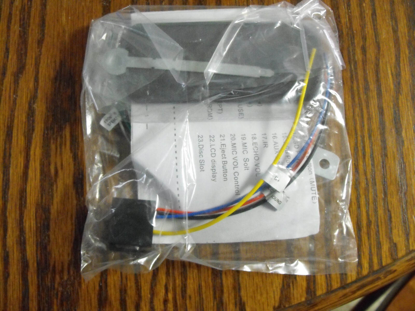 New In The Box Single Din Car Audio Media Player 50WX4 Max Output