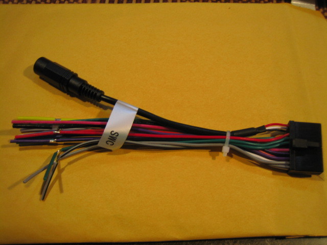 Jensen VX4024 Wire Harness with SWC(Steering Wheel Control) Jack