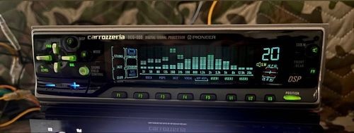 Pioneer Carrozzeria DEQ-500 DSP Audio Processor 15band Graphic Equalizer