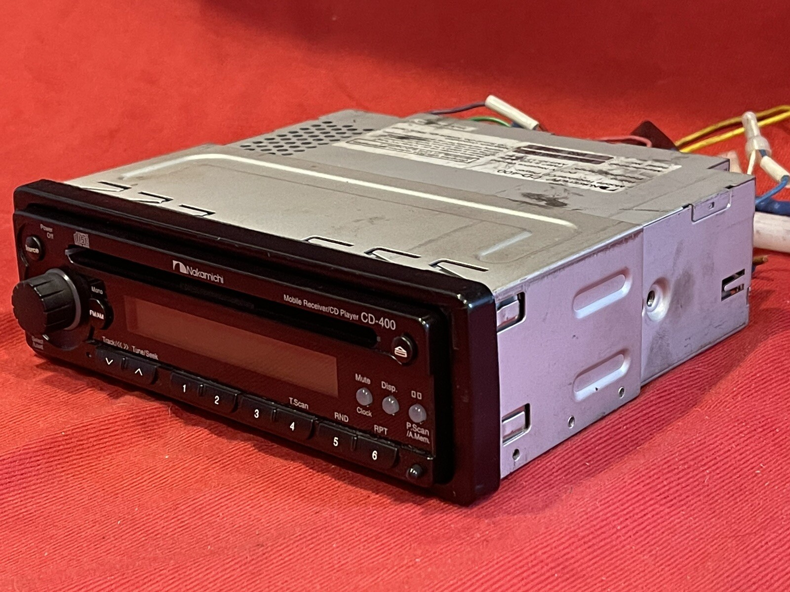 USED NAKAMICHI CAR AUDIO CD PLAYER RADIO AUDIO UNIT VINTAGE CD-400 CD400