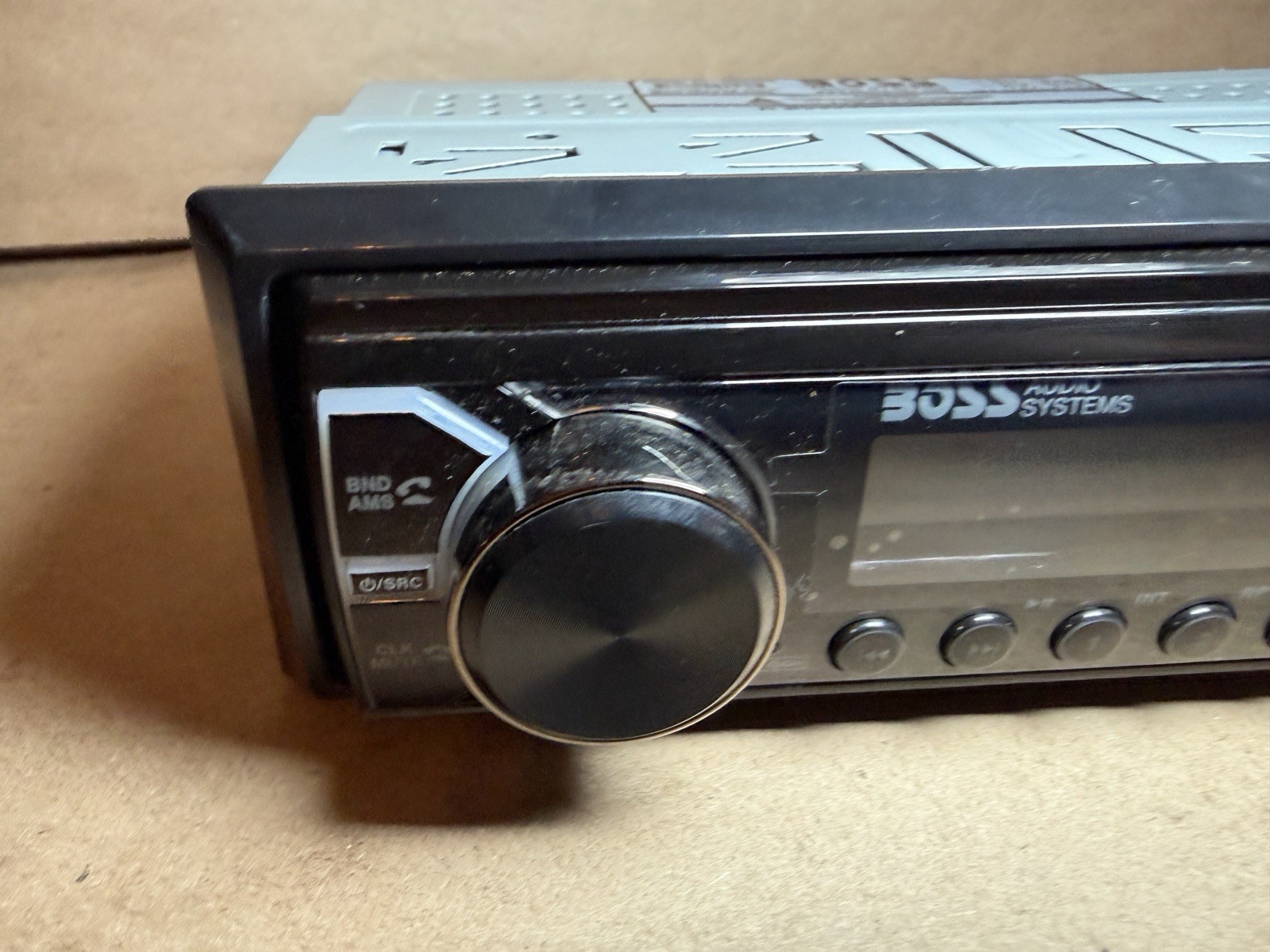 Boss Audio 455BRGB 1-DIN Bluetooth/MP3/USB/AUX/AM/FM Digital Media Receiver