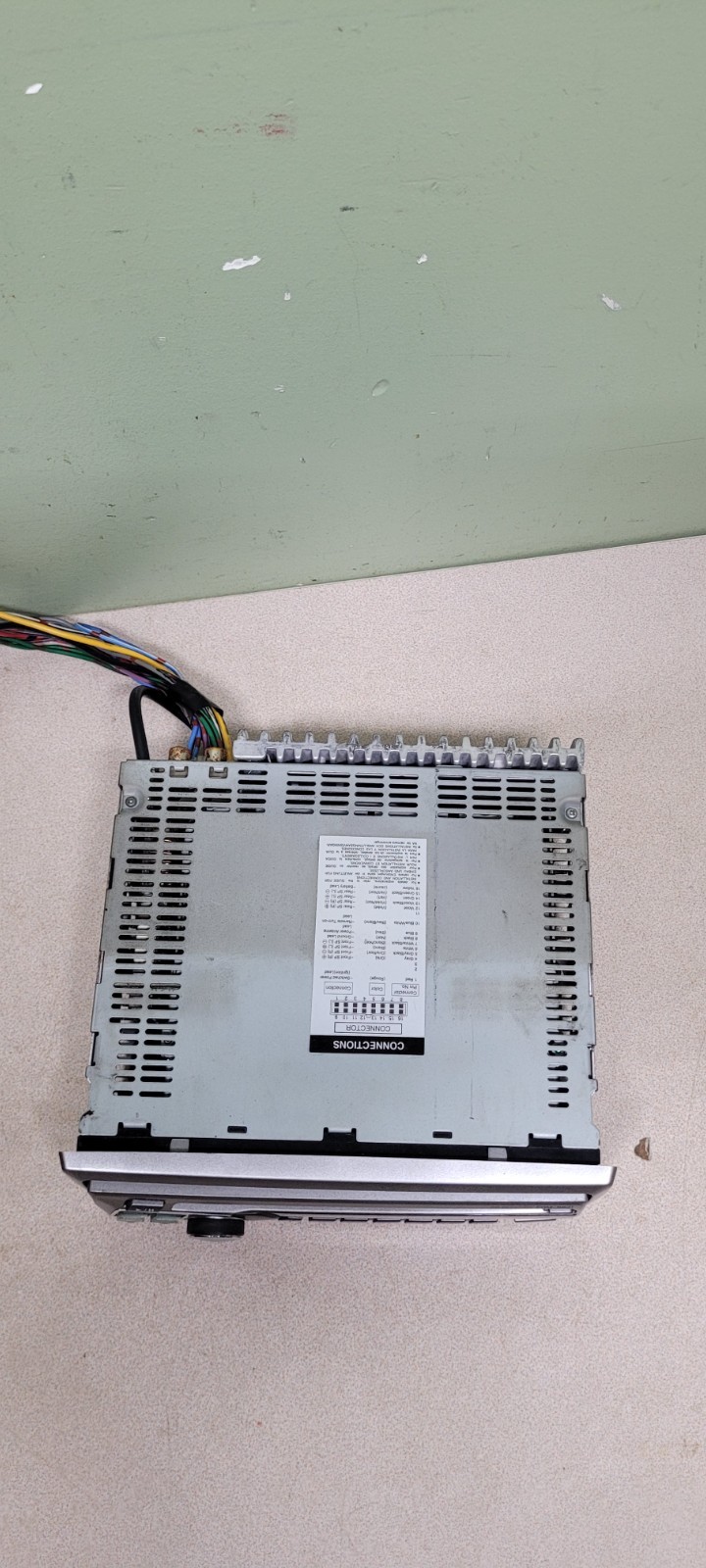alpine cdm-9821 car stereo used