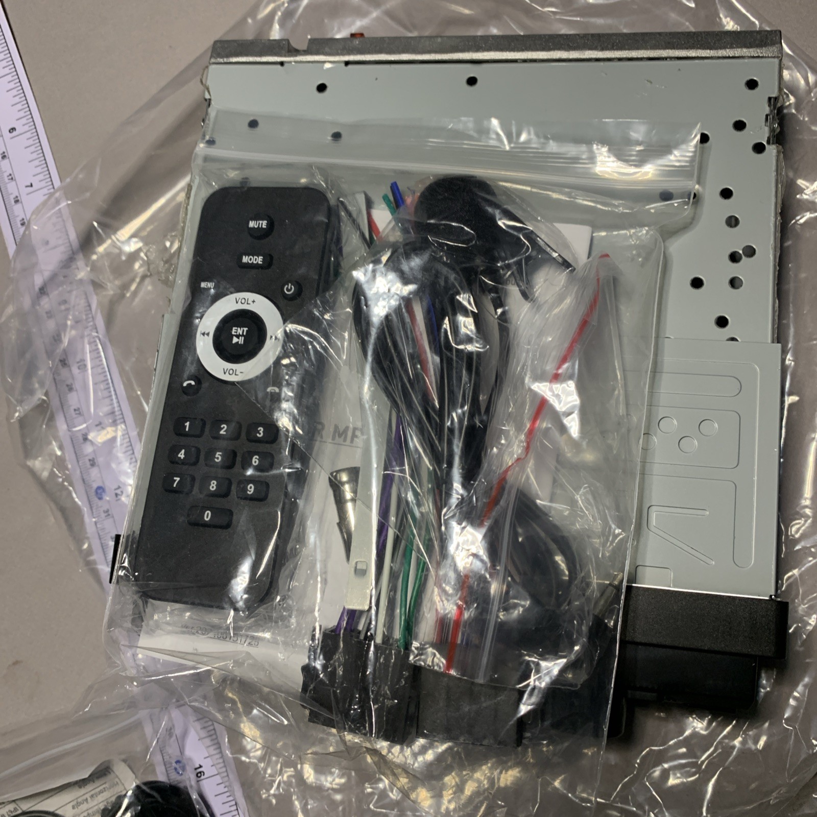 ESSGOO Vehicle Player Car Audio In-Dash Unit 2A54W-AR7001 FCC ID 12V 10A