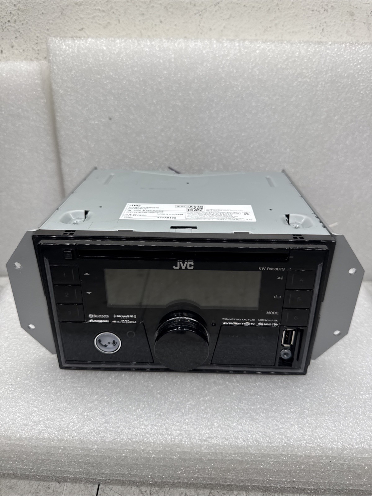 JVC KW-R950BTS 2-DIN CD Receiver w/ Bluetooth/ USB/ SiriusXM/ Alexa DISPLAY UNIT