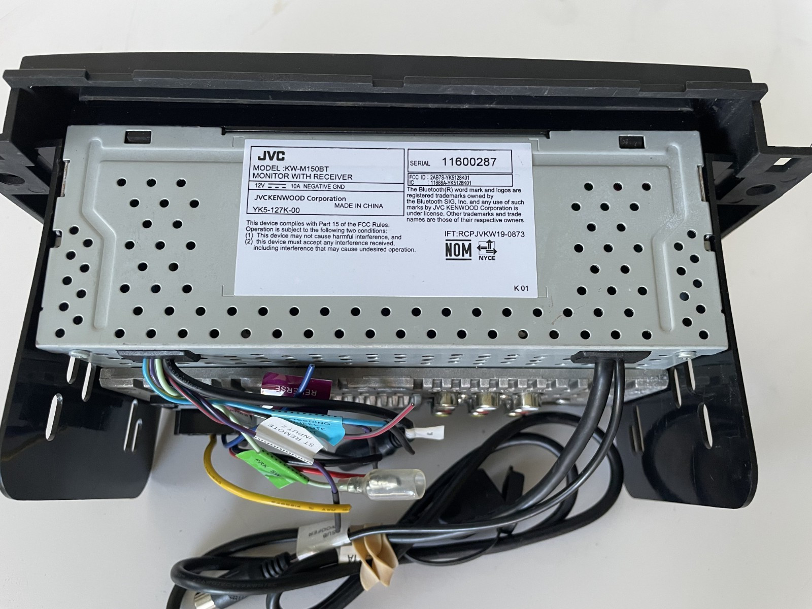 JVC KW-M150BT Monitor w/ Receiver