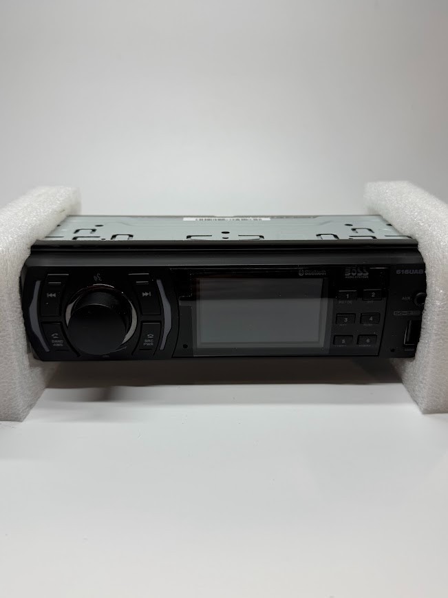 BOSS Audio Systems 616UAB Car Stereo With Bluetooth – Single DIN, MP3, Black