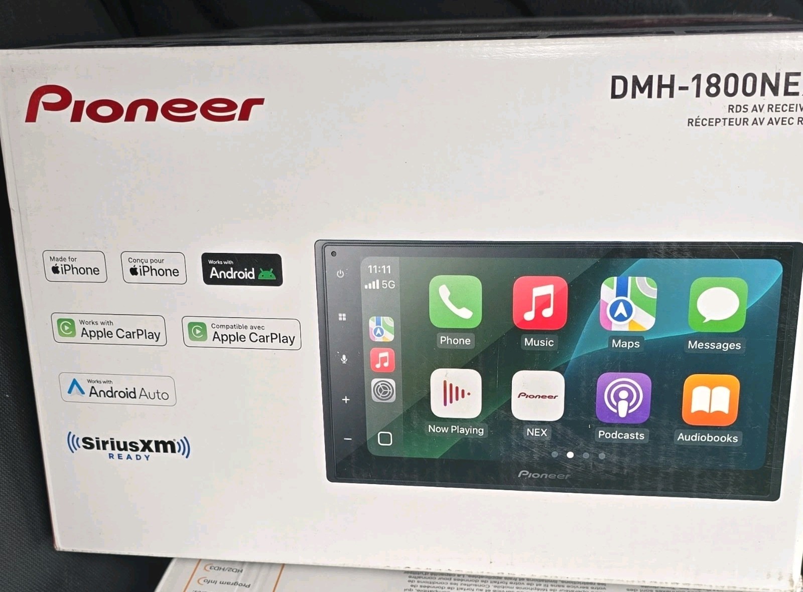 Radio Stereo Pioneer Bluetooth Audio DMN-1800NEX RDS AV RECEIVER