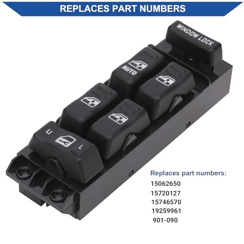 Car Power Window Switch Control Open Button Compatible with 2000 2001 2002